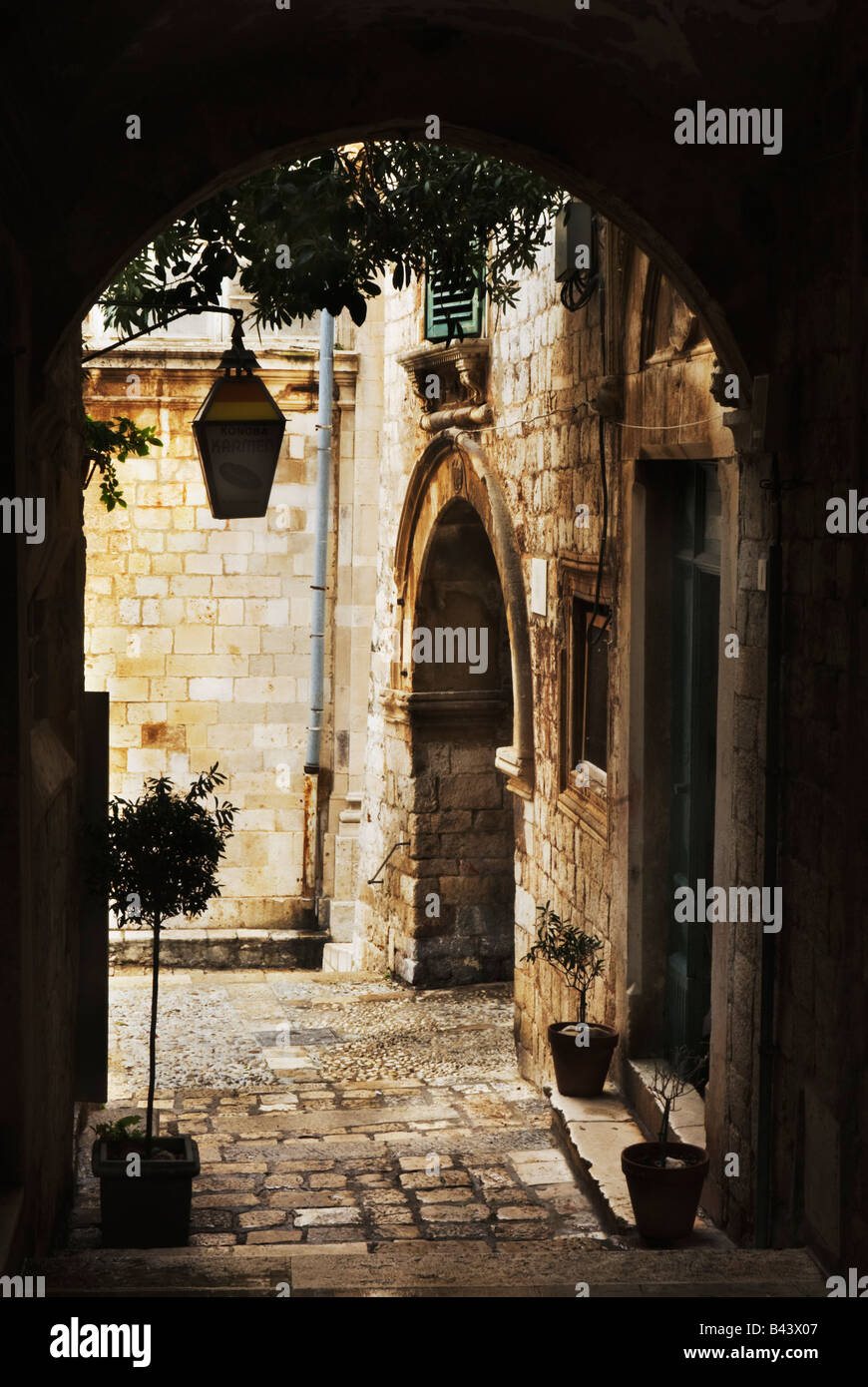 Dubrovnik old town, Croatia Stock Photo