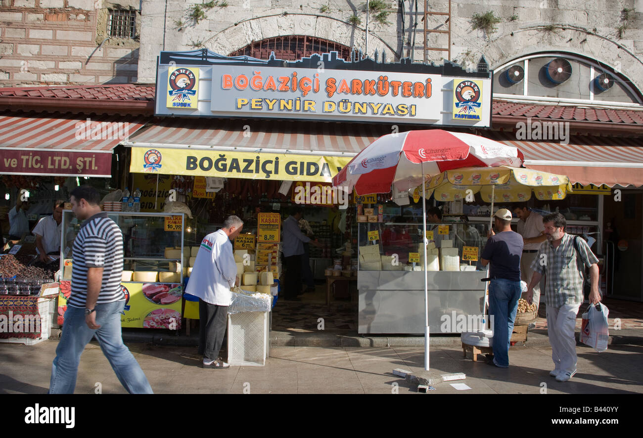 Food Market Eminonu Istanbul Turkey Stock Photo