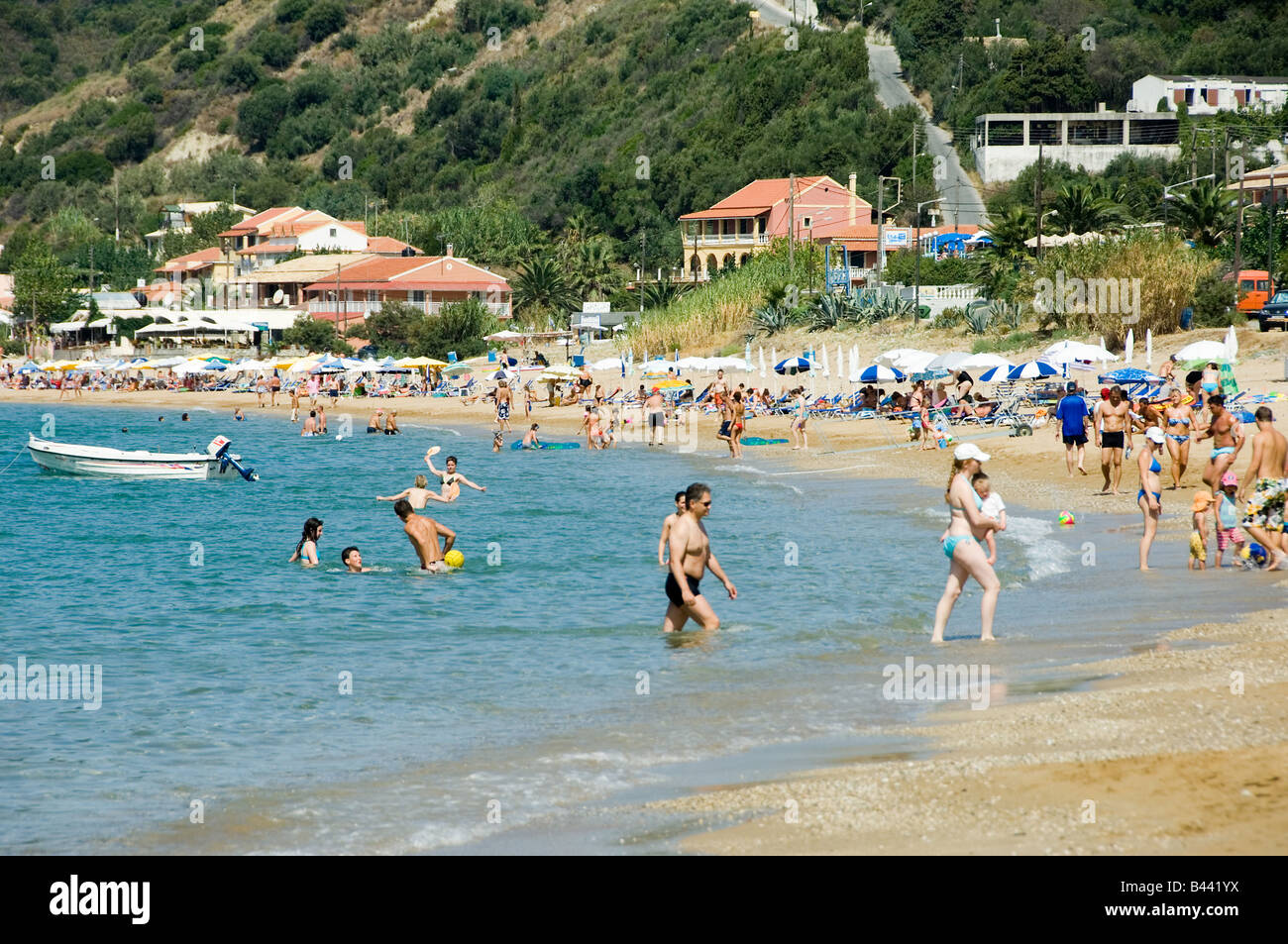 Agios Corfu, Greece Stock Photo Alamy