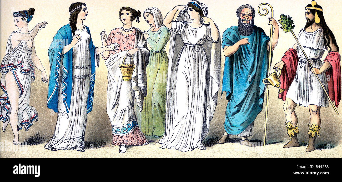Ancient greek 2024 women's clothing