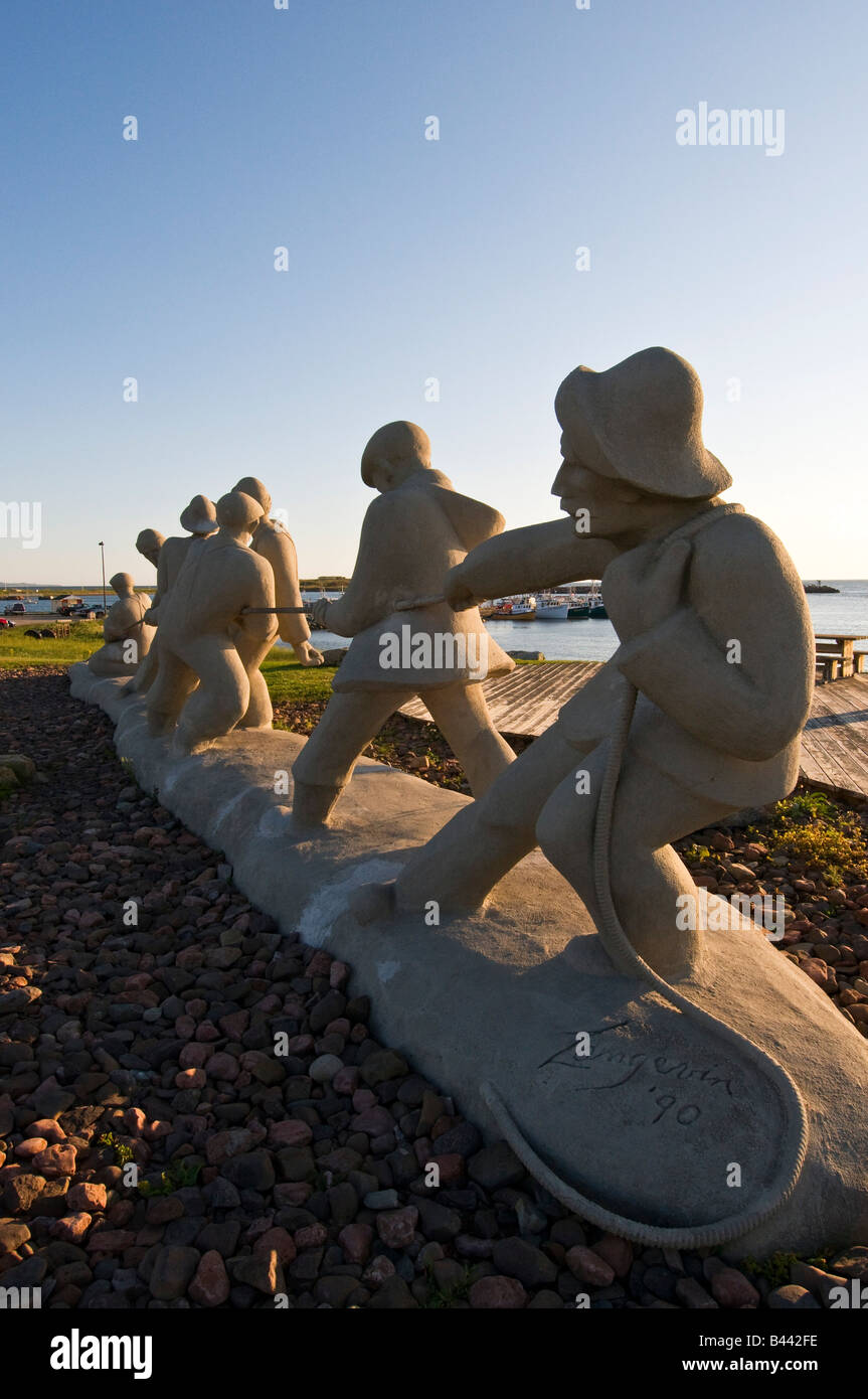 Iles de la Madeleine Quebec Port of Etang du Nord Famous Fishermen