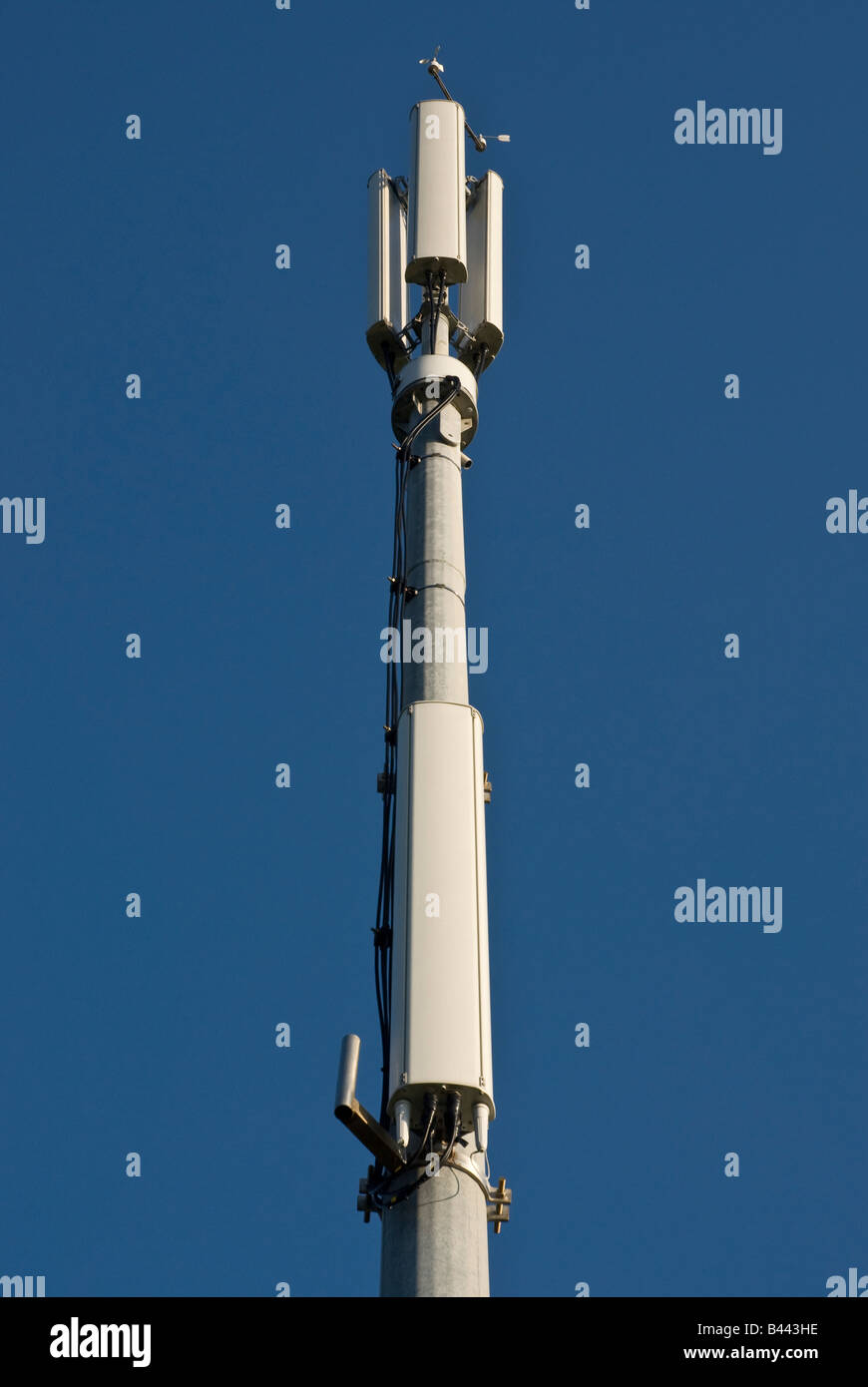 Mobile telephone mast Stock Photo
