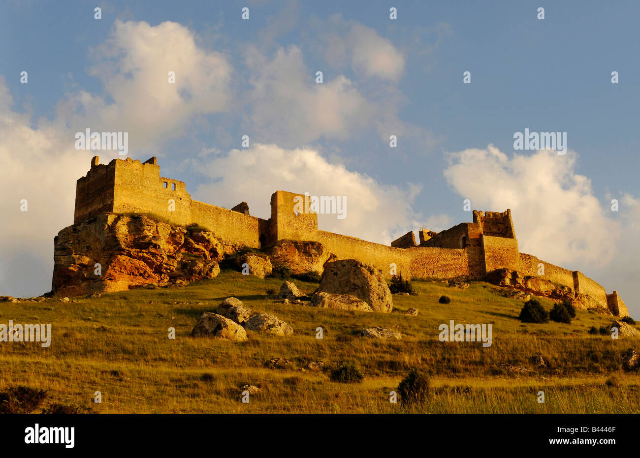 Castle of Gomaz, a Moorish fortress near Soria, Spain. Build by 756