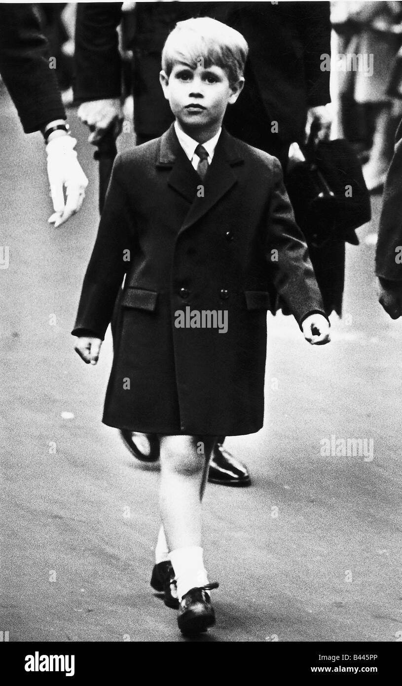 Prince Edward at five years old August 1969 Stock Photo Alamy