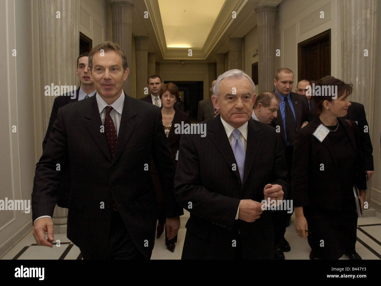 Prime Minister Tony Blair November 2002 Corridors Of Power Tony Blair