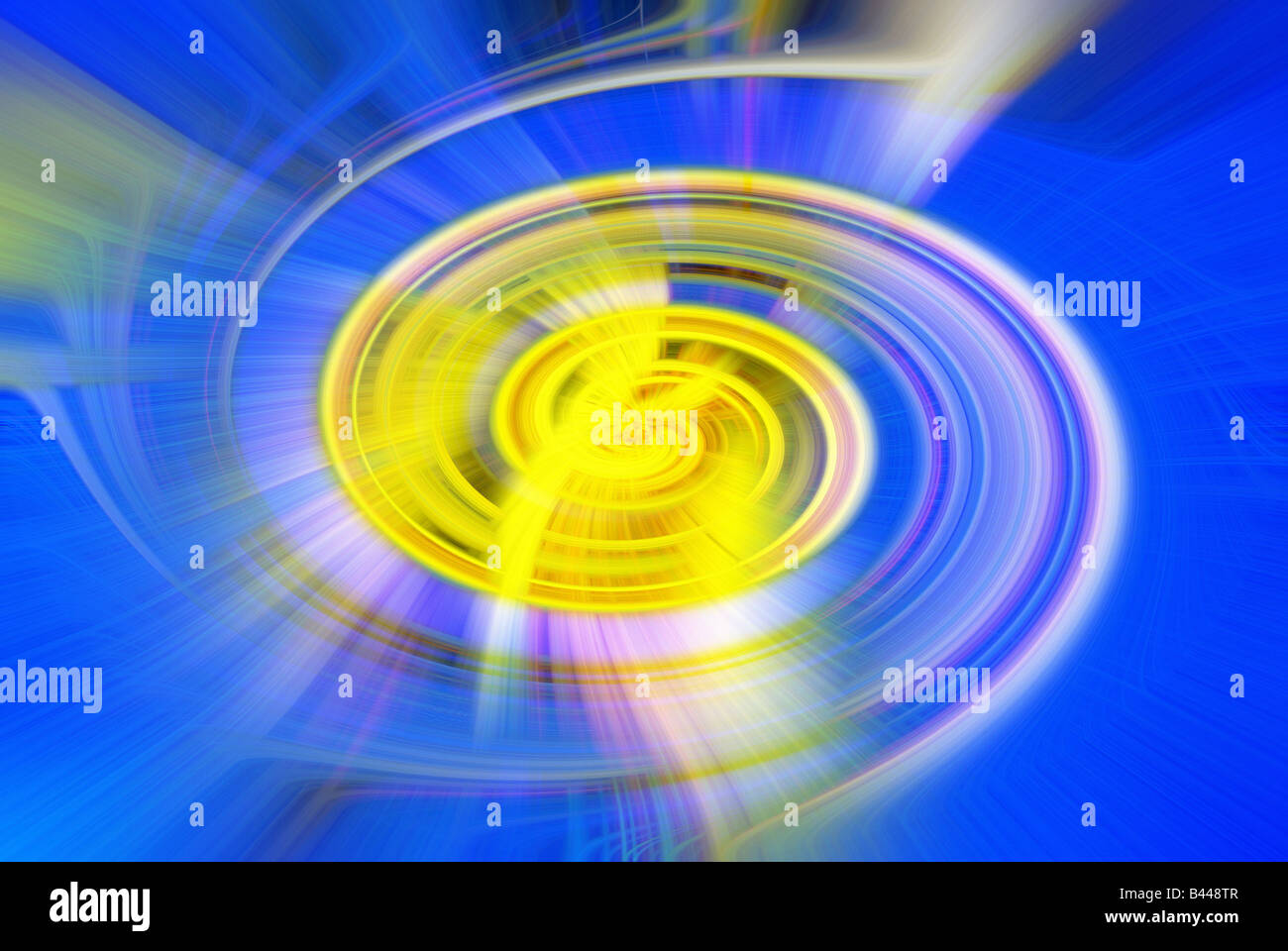 Light Fantastic light patterns created in the digital darkroom Stock