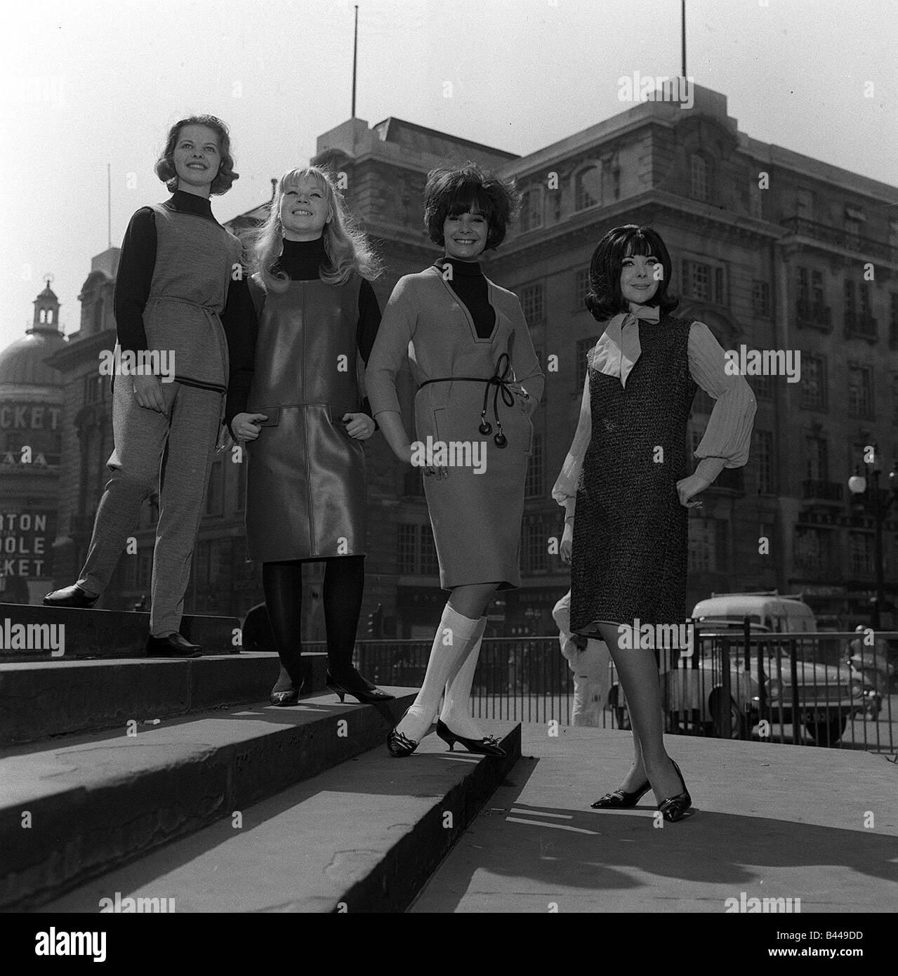 Teenage Fashion in the sixties Stock Photo
