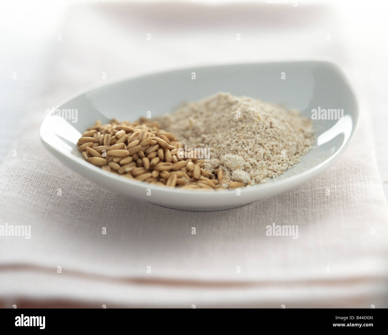 Rye flour and barley Stock Photo - Alamy