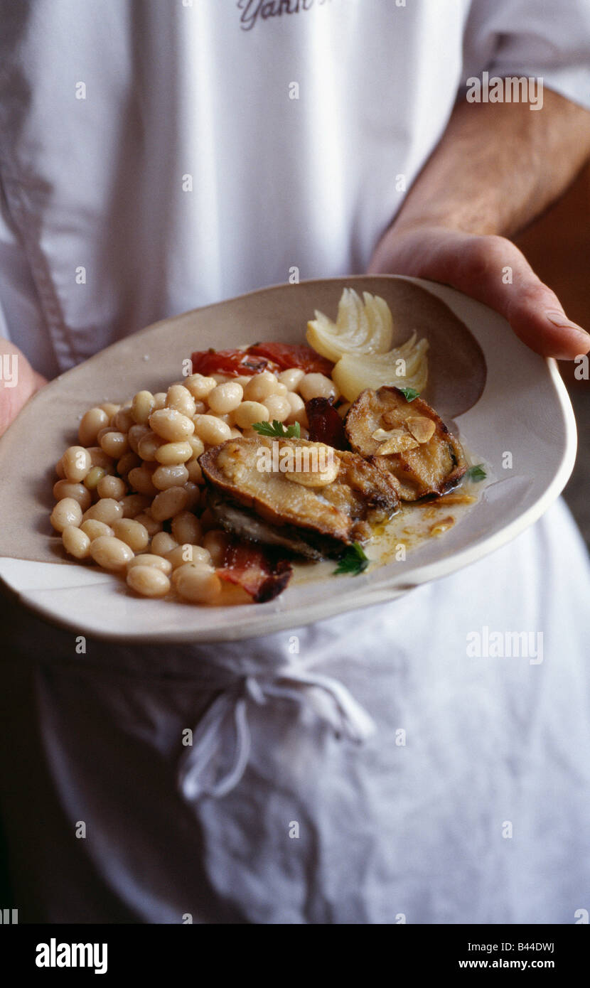 Italian-style White Haricot Bean Salad Stock Photo - Alamy