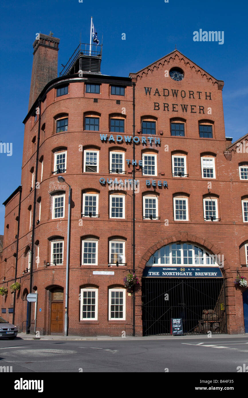 Wadworth Brewery Devizes market town centre wiltshire england uk gb