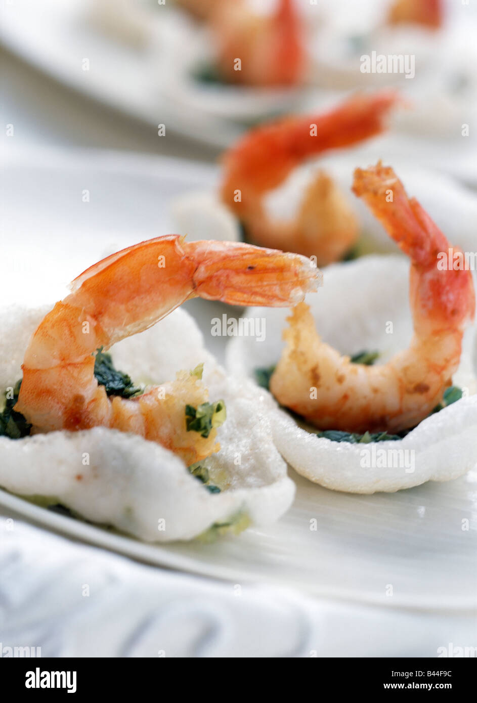 prawns in pepper paste Stock Photo - Alamy