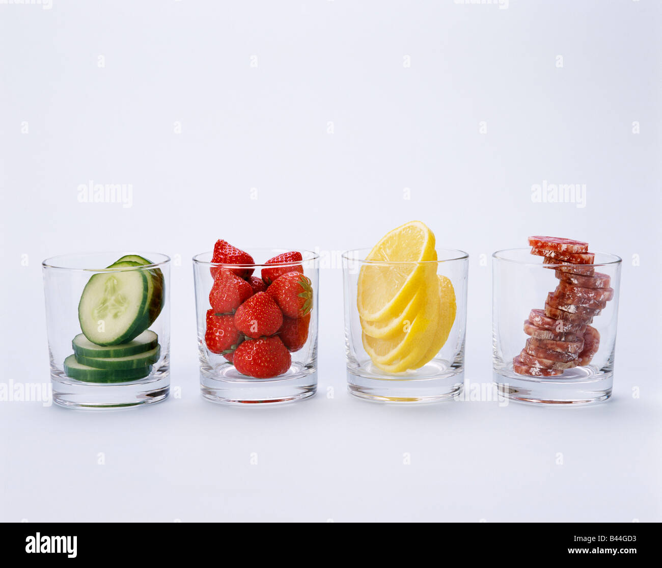 four flavors Stock Photo