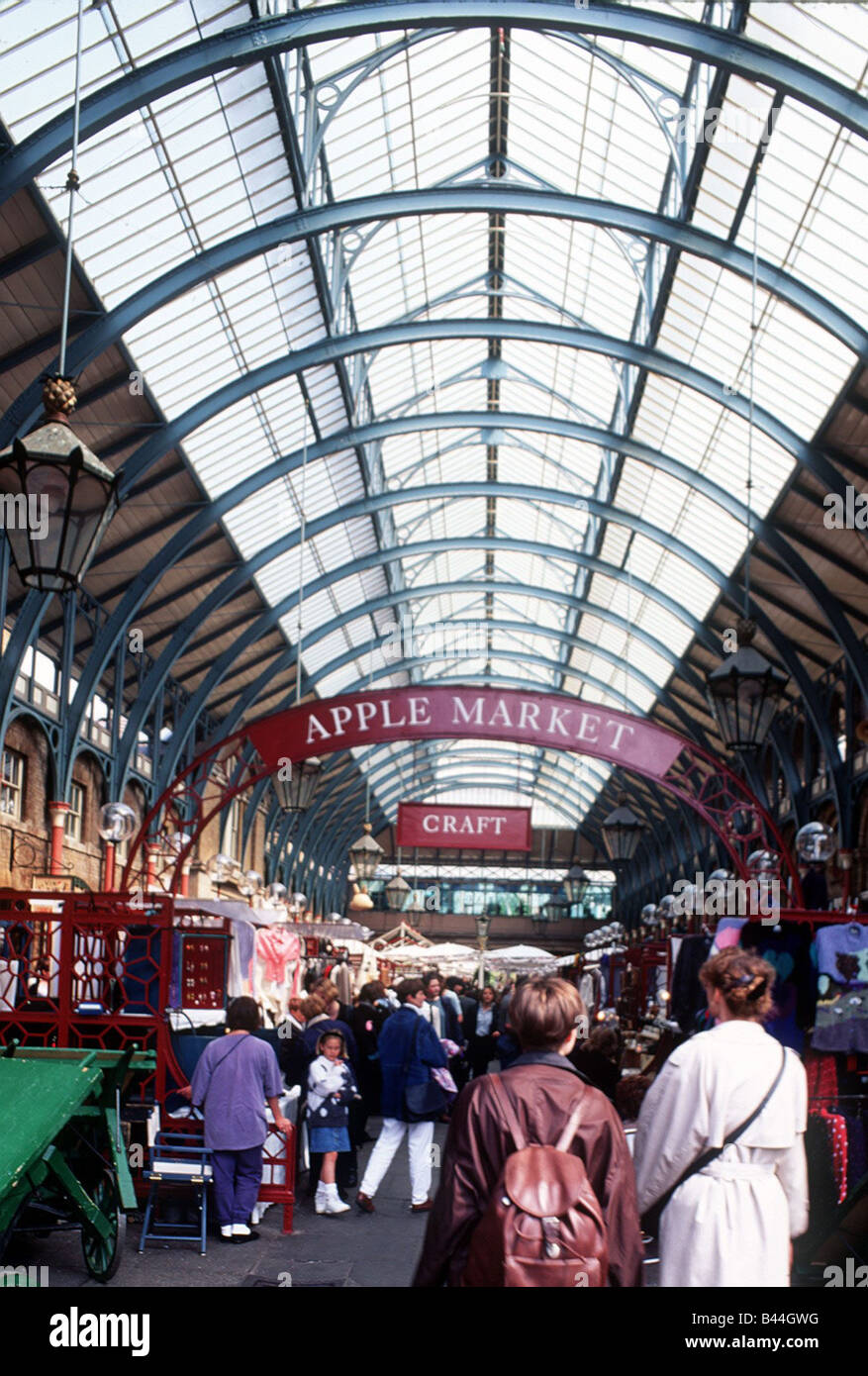 Covent Garden Markets London England Stock Photo Alamy