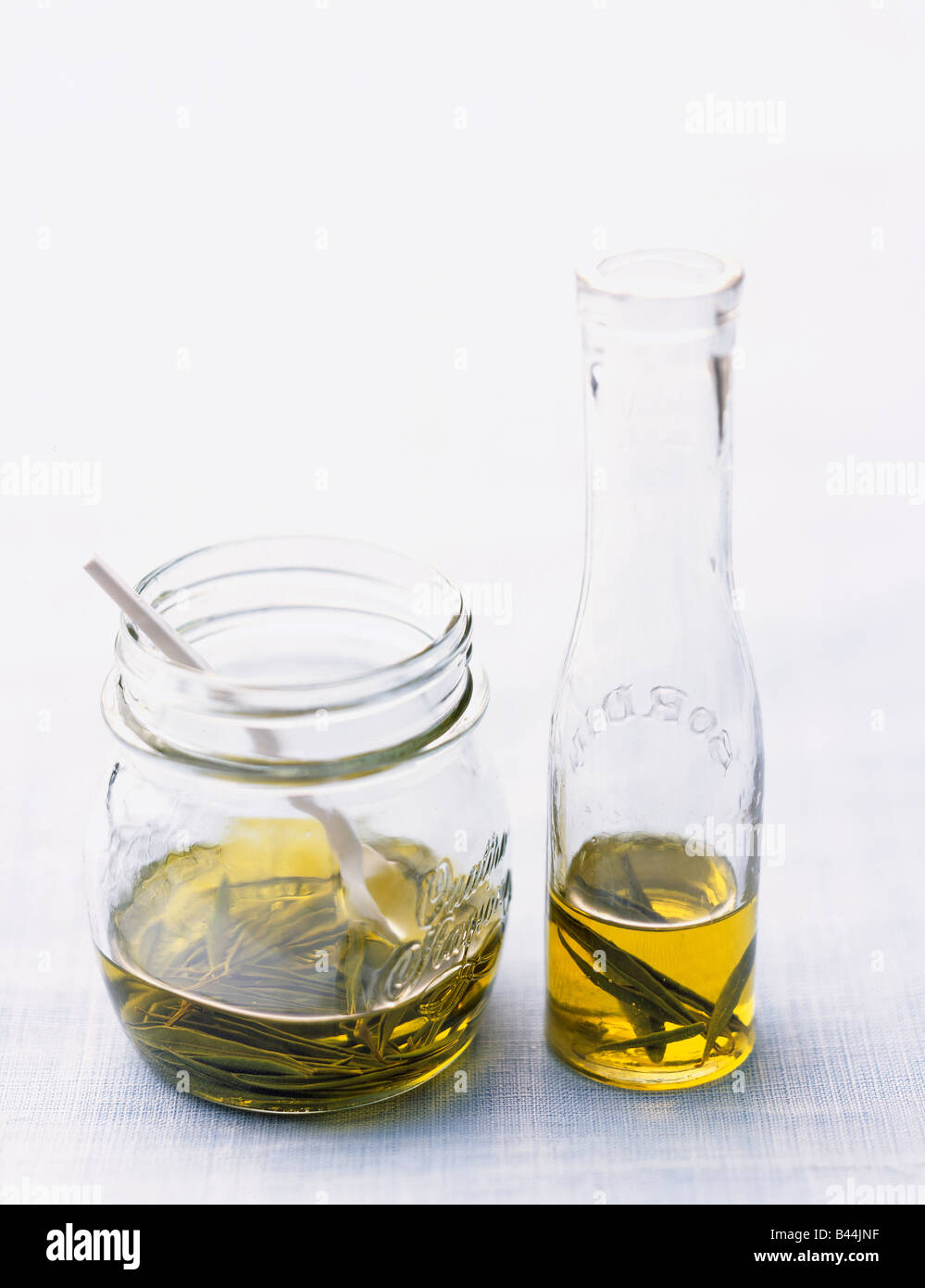 tarragon oil Stock Photo Alamy