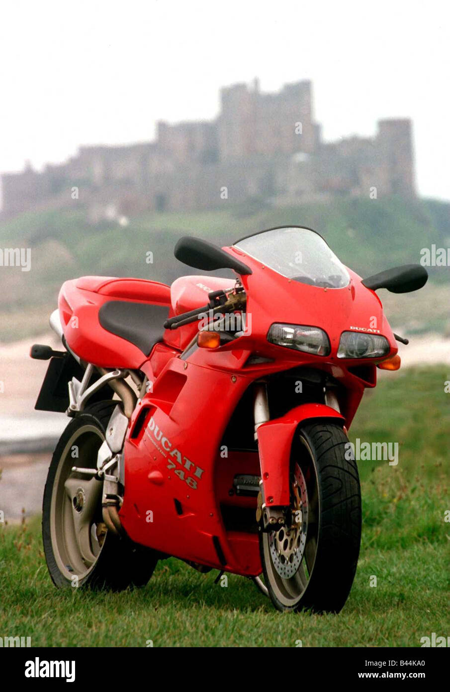 Ducati 748 Red motorbike Stock Photo - Alamy