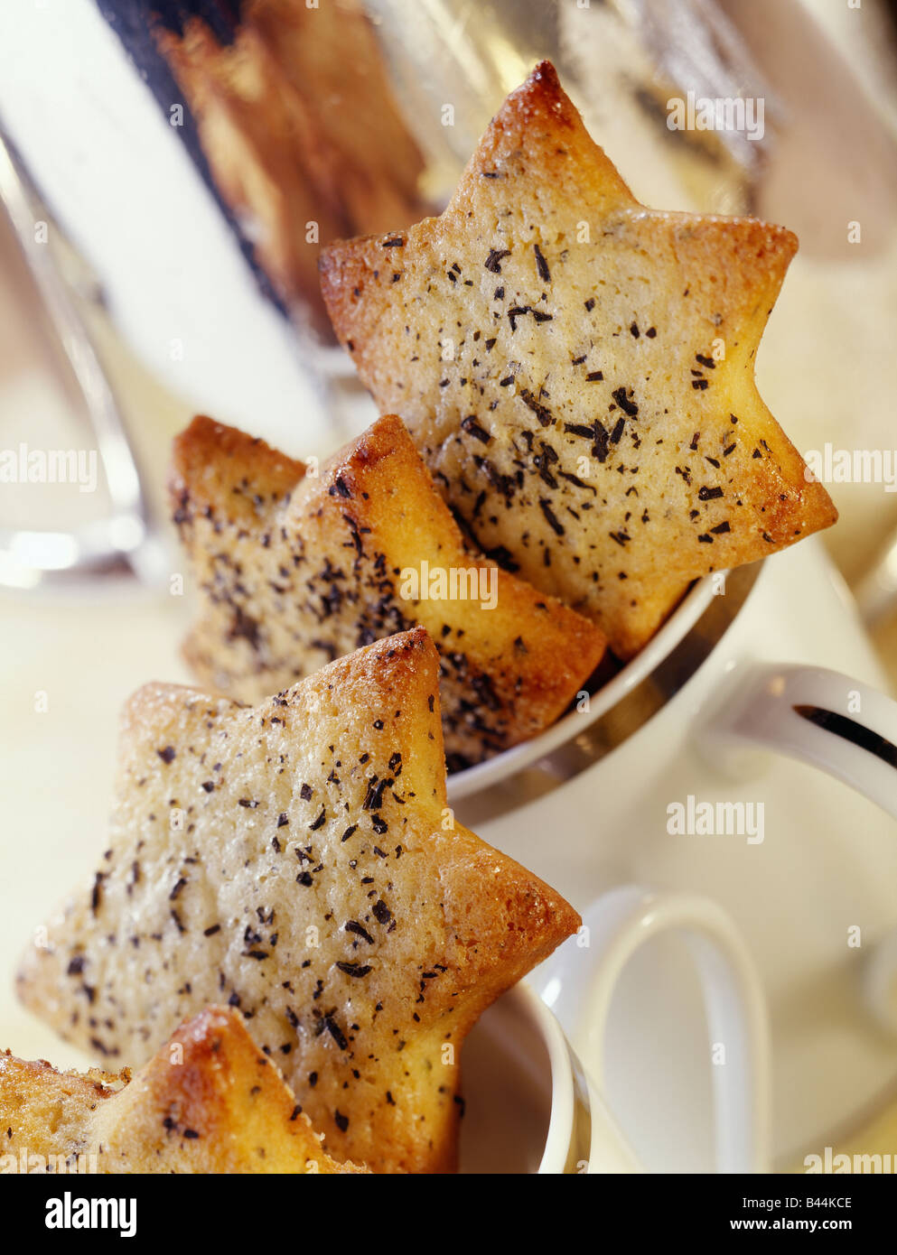 shortbread star cookies Stock Photo - Alamy