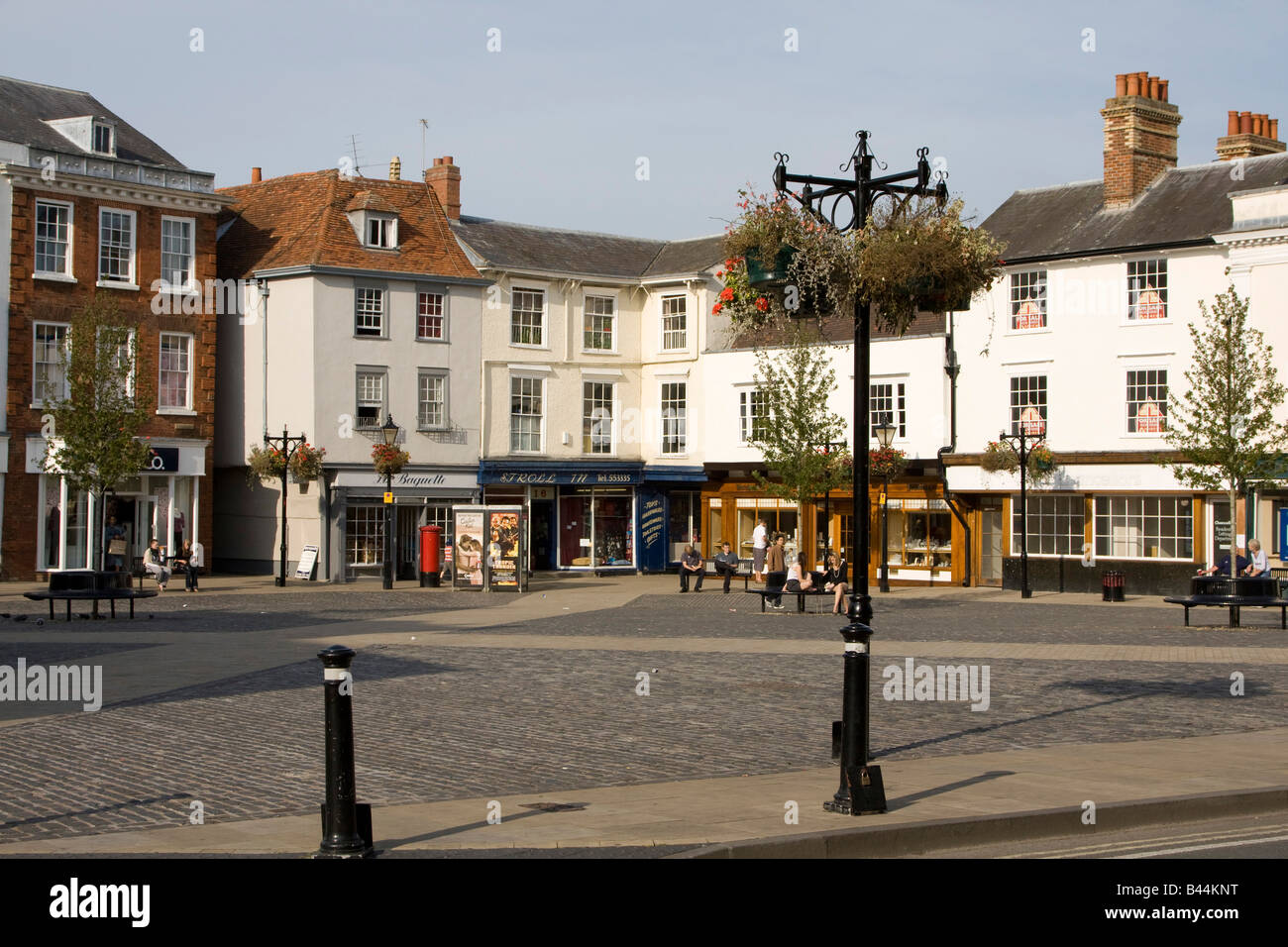 Abingdon town centre oxfordshire england uk gb Stock Photo