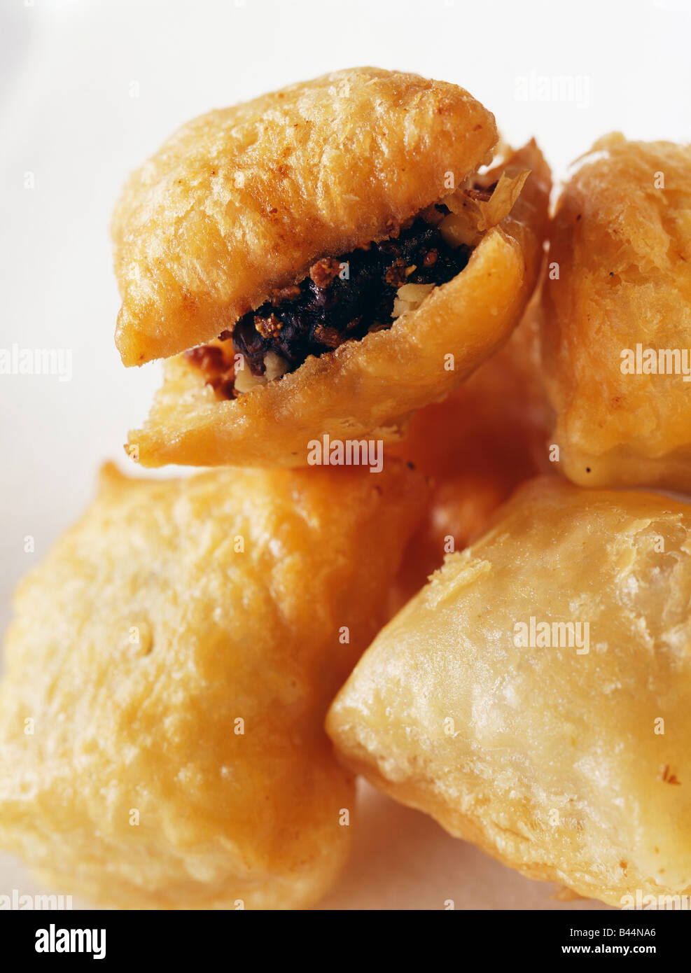 chocolate deep fried ravioli Stock Photo Alamy