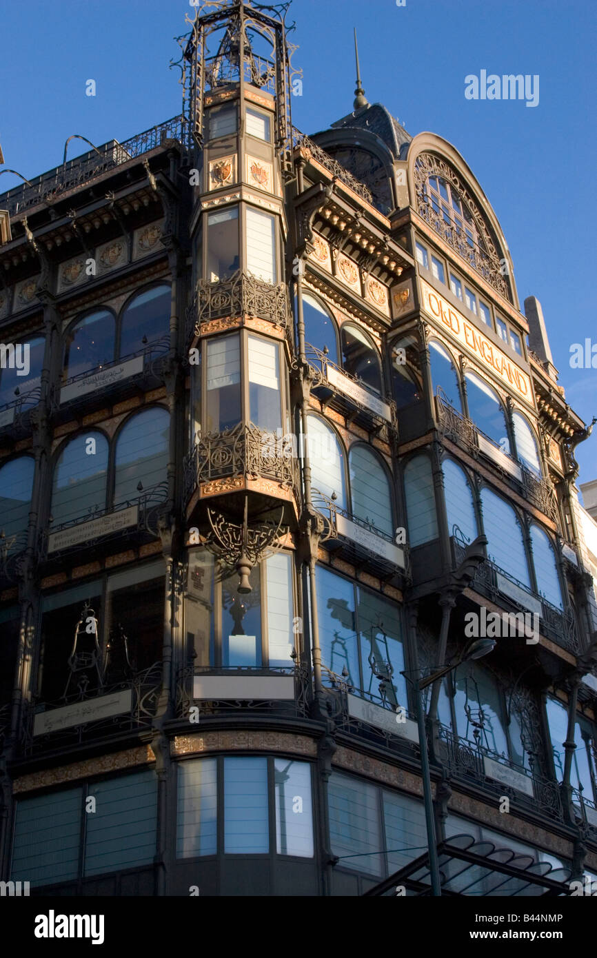 Art Nouveau building housing the 'Musee des Instruments de Musique', 2
