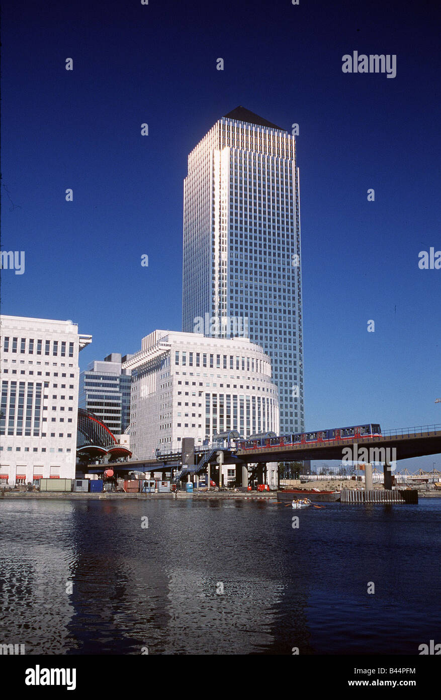 Canary Wharf London Docklands Stock Photo - Alamy
