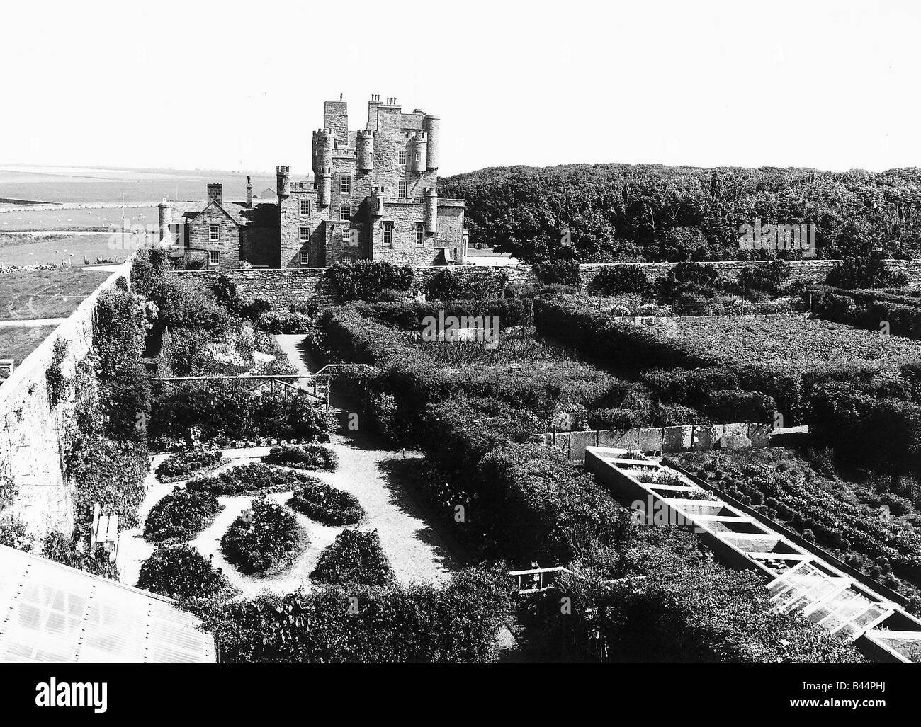 Castle of Mey home of the Queen Mother Stock Photo