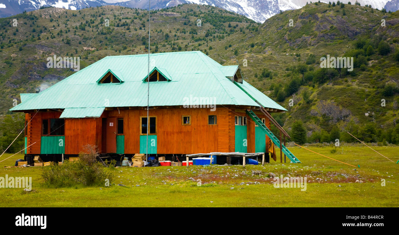 Refuge hut patagonia track hi-res stock photography and images - Alamy