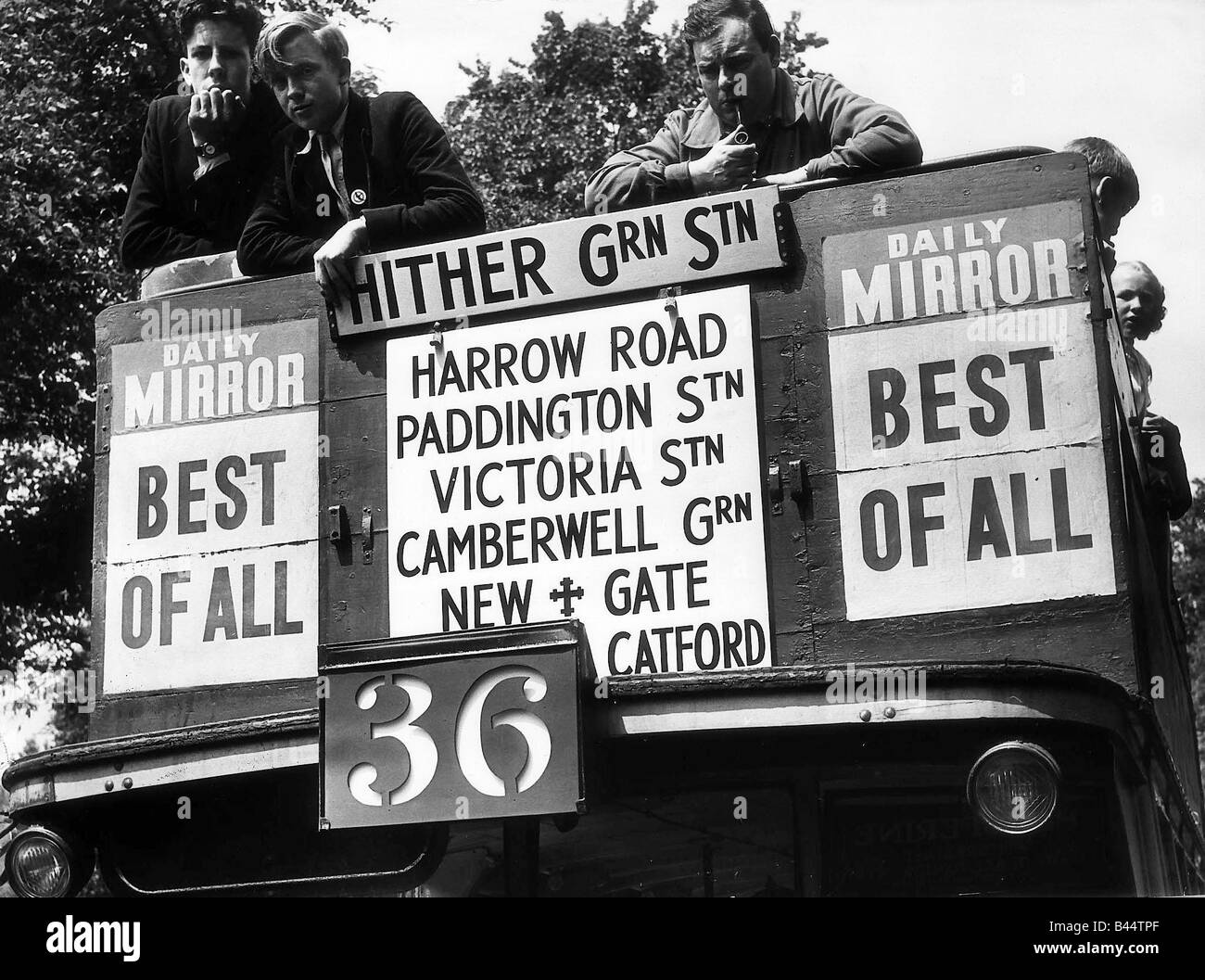 Transport 1950s bus hi-res stock photography and images - Alamy