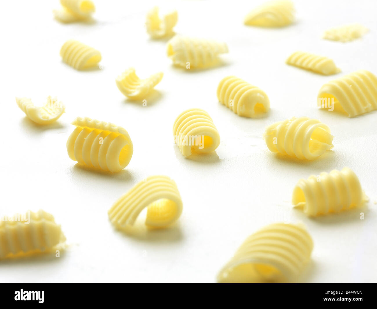 coils of butter Stock Photo