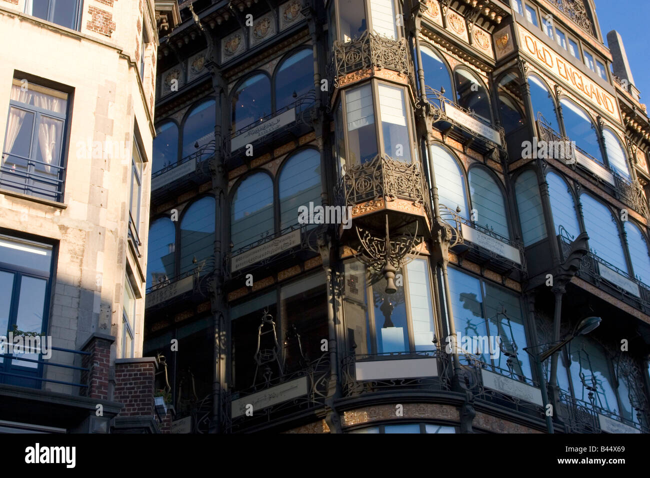 Art Nouveau building housing the 'Musee des Instruments de Musique', 2