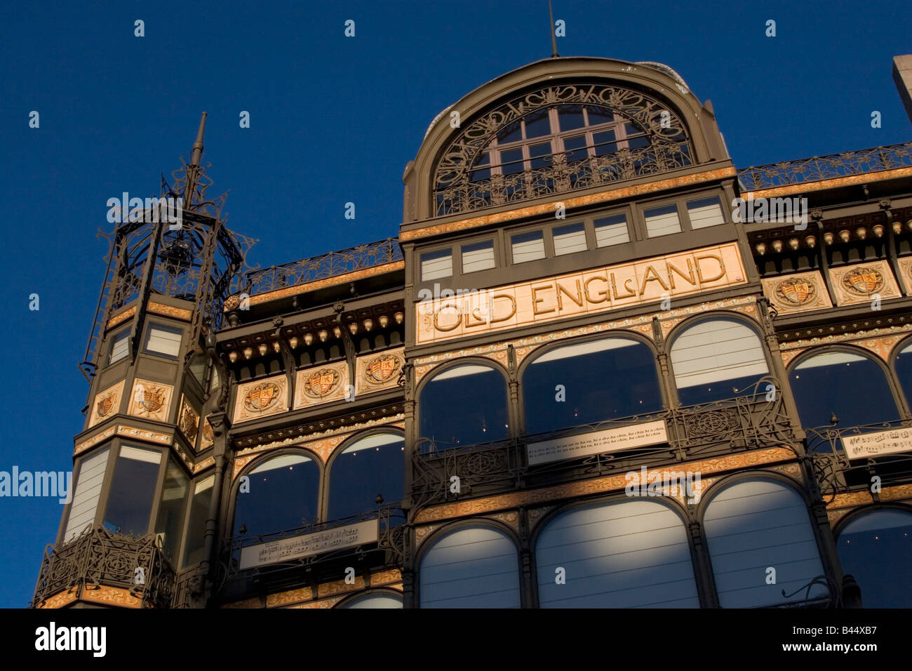Art Nouveau building housing the 'Musee des Instruments de Musique', 2