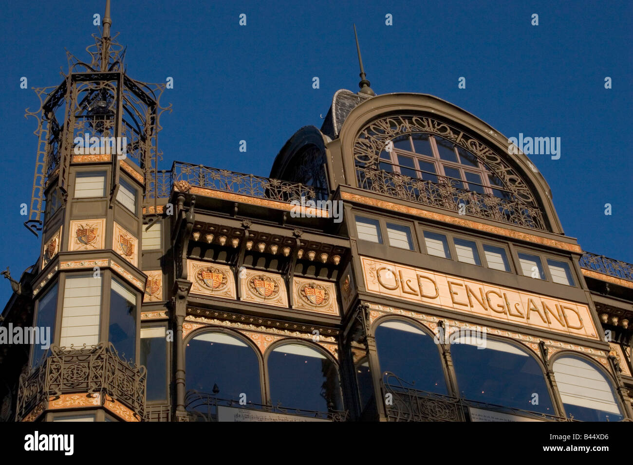 Art Nouveau building housing the 'Musee des Instruments de Musique', 2