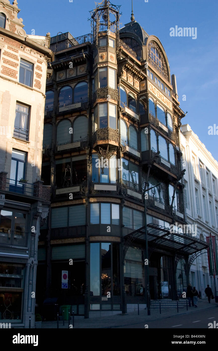 Art Nouveau building housing the 'Musee des Instruments de Musique', 2