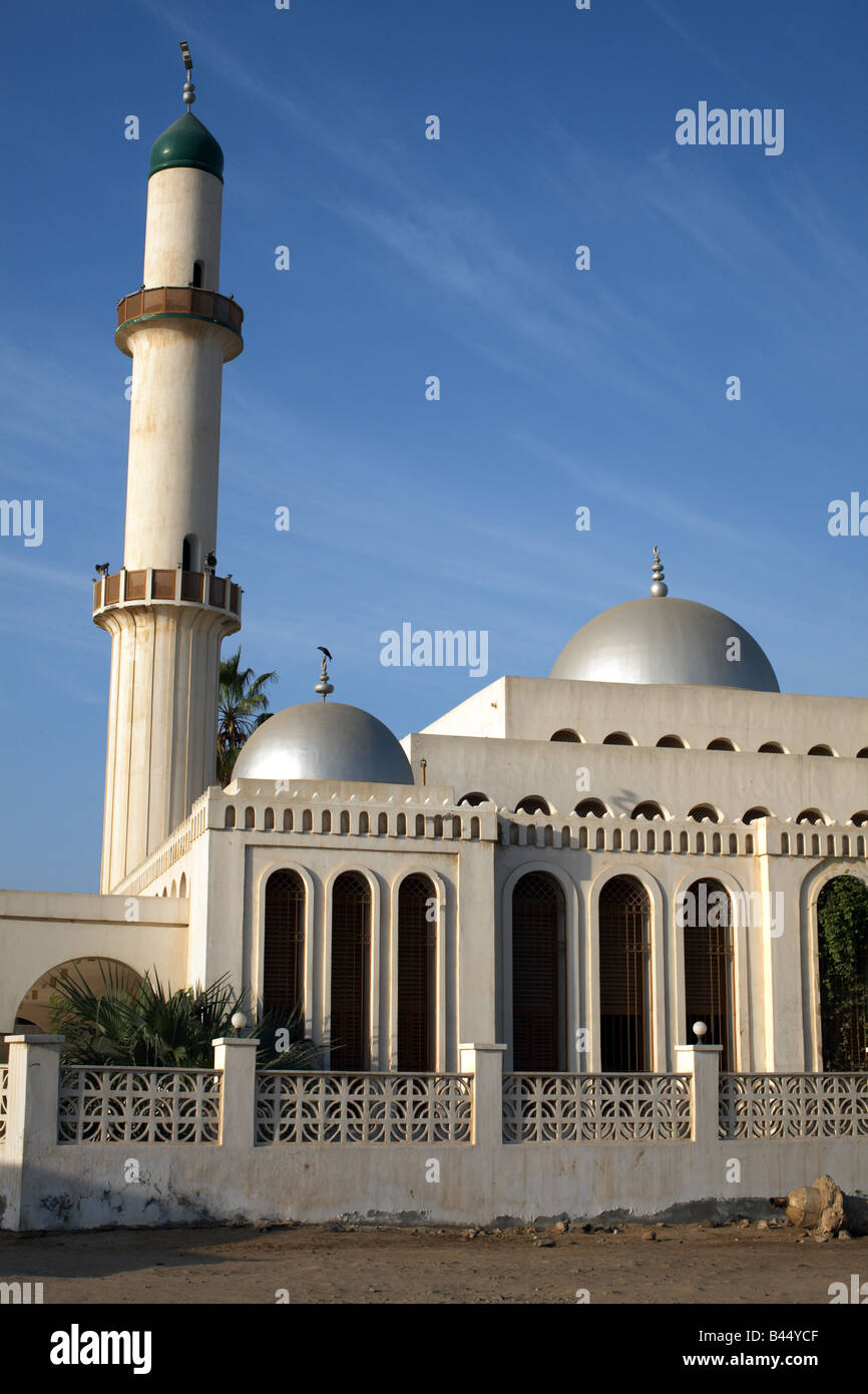 The Sheikh Hanafi Mosque on Massawa Island, Eritrea Stock Photo