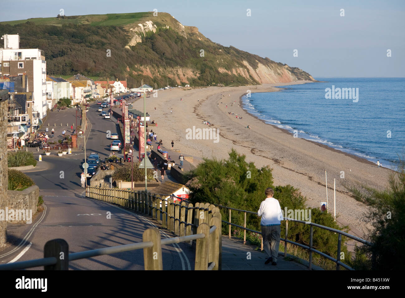 Seaton, East Devon Stock Photo Alamy