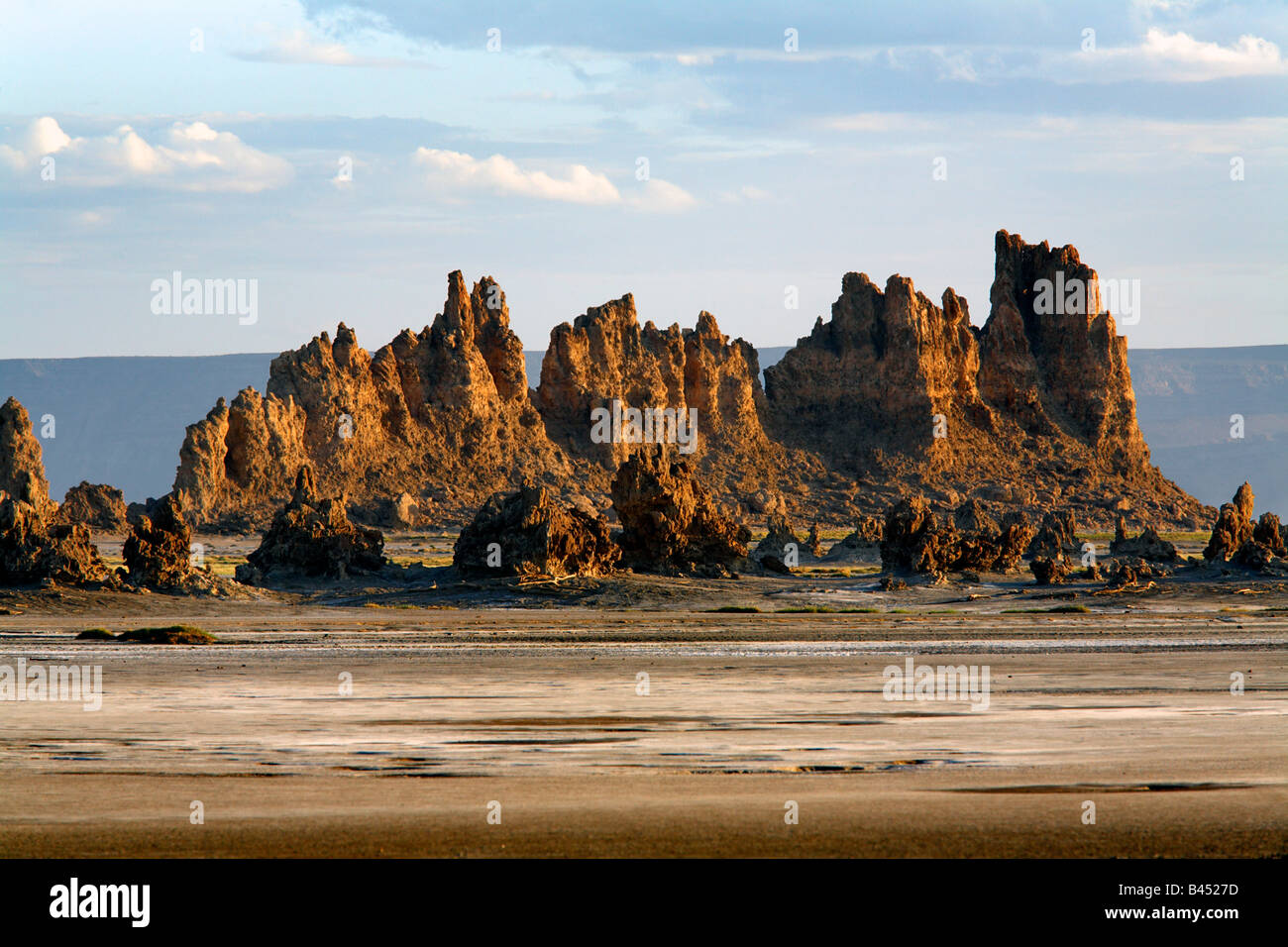 Lac Abbe, Djibouti Stock Photo Alamy