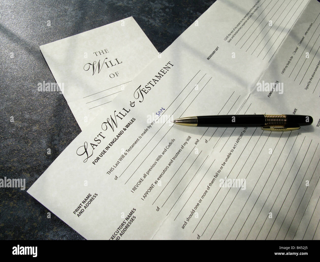 Blank form hires stock photography and images Alamy