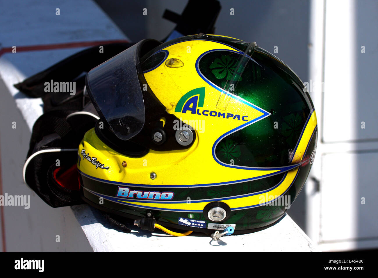 Bruno Junqueira Helmet Stock Photo Alamy