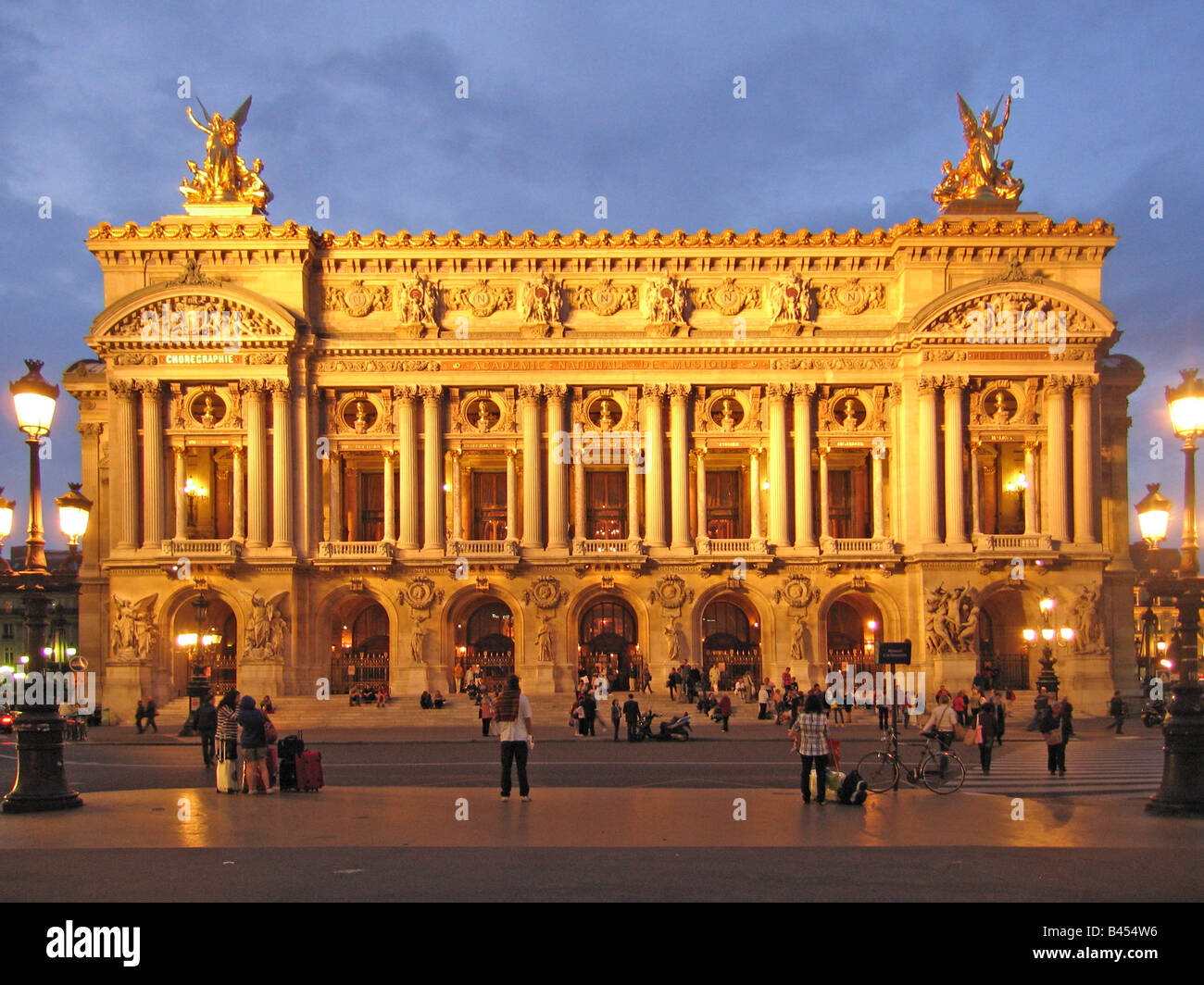 Paris Opera House or Academie National de Musique National Academy of Music Paris France Stock Photo