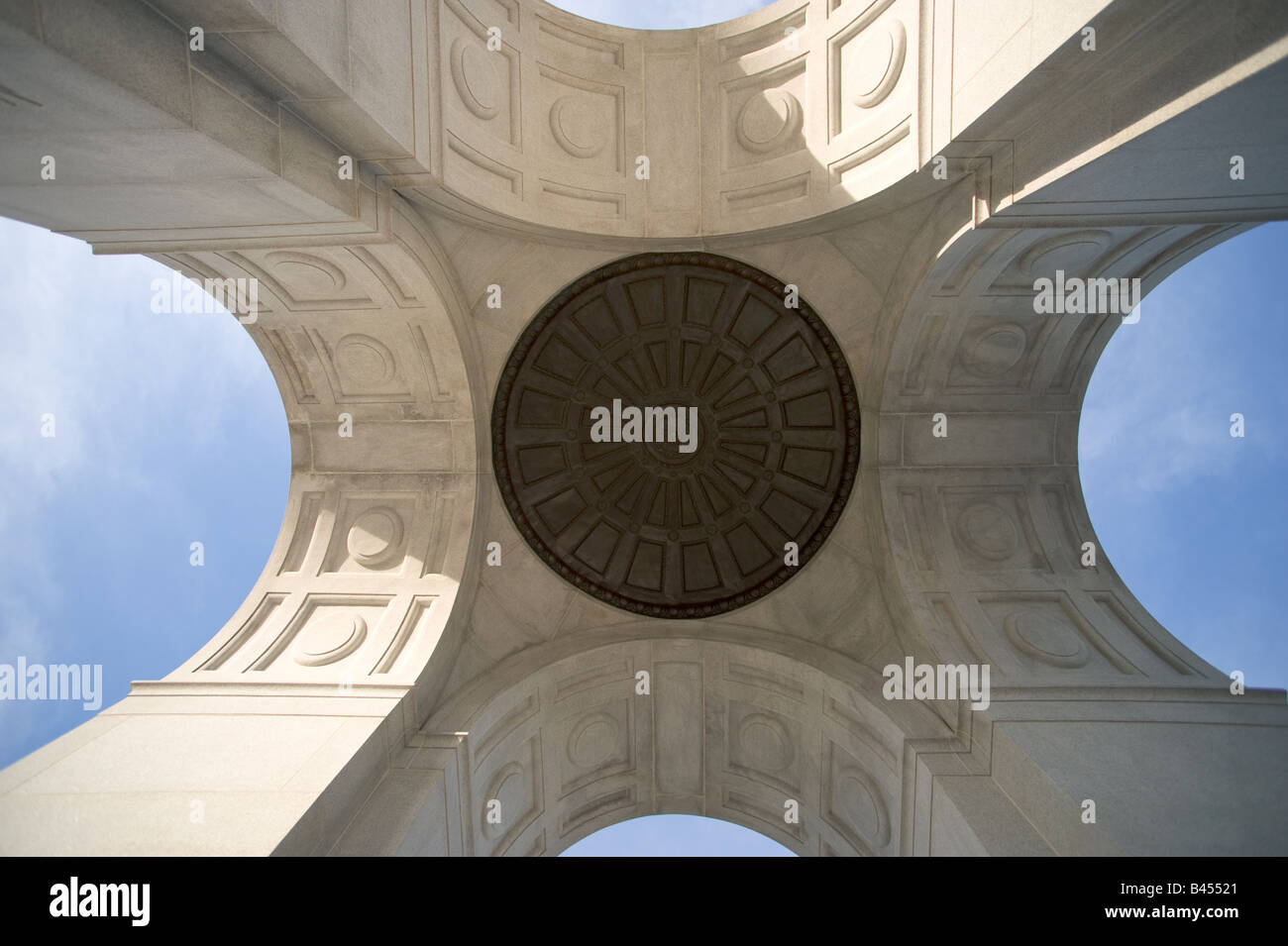 Pennsylvania Monument at Gettysburg Stock Photo