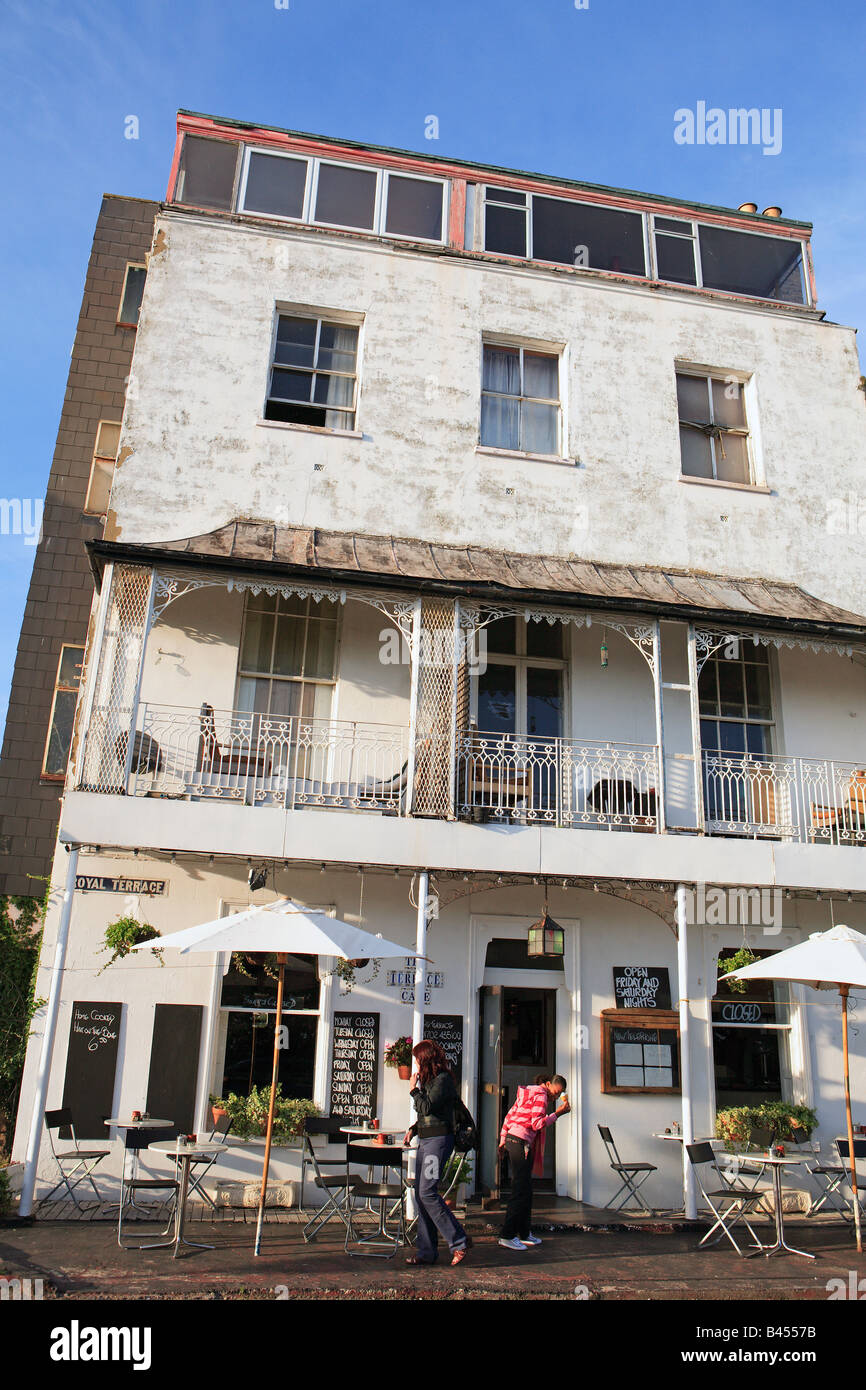 united kingdom essex southend the terrace cafe in royal terrace Stock Photo Alamy