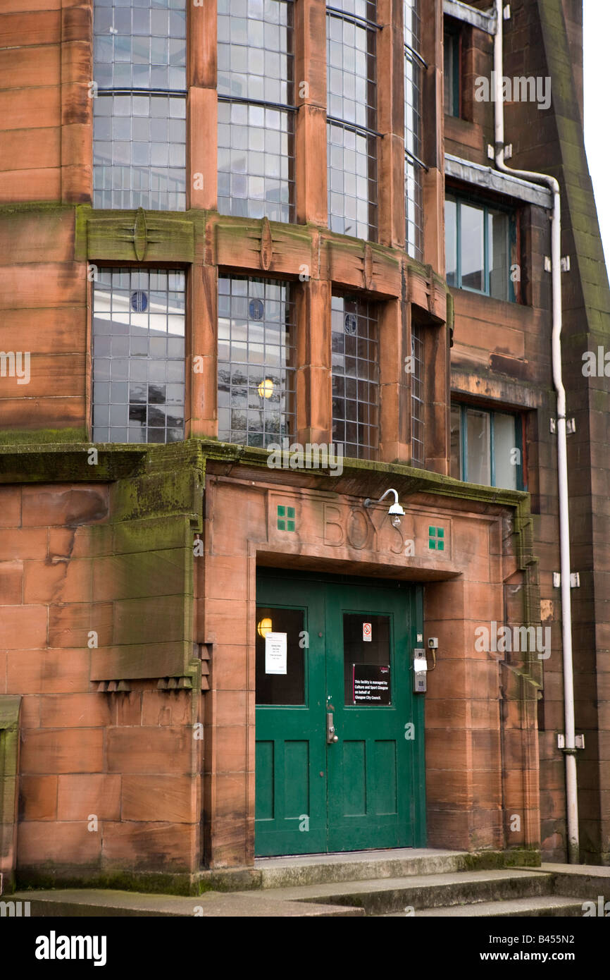 UK Scotland Glasgow Scotland Road School Charles Rennie Mackintosh