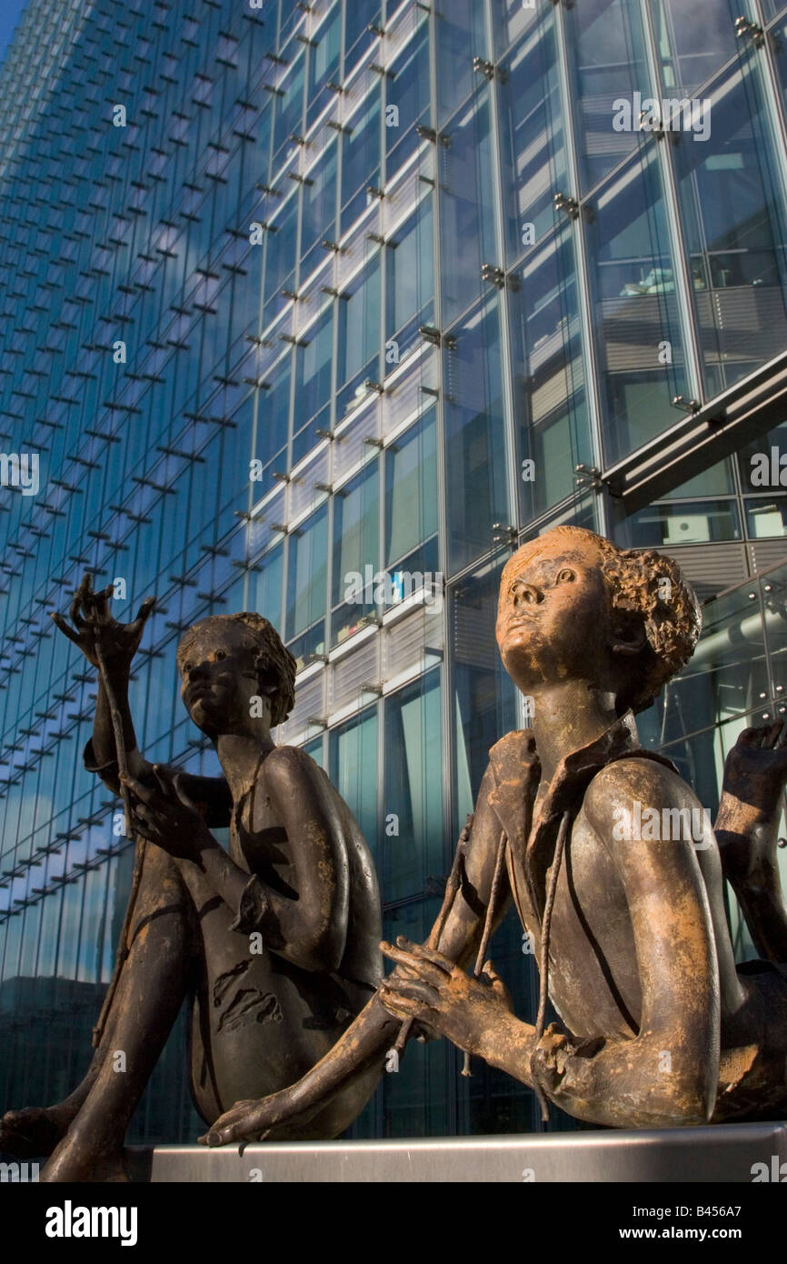 Statues outside european commision building hires stock photography and images Alamy