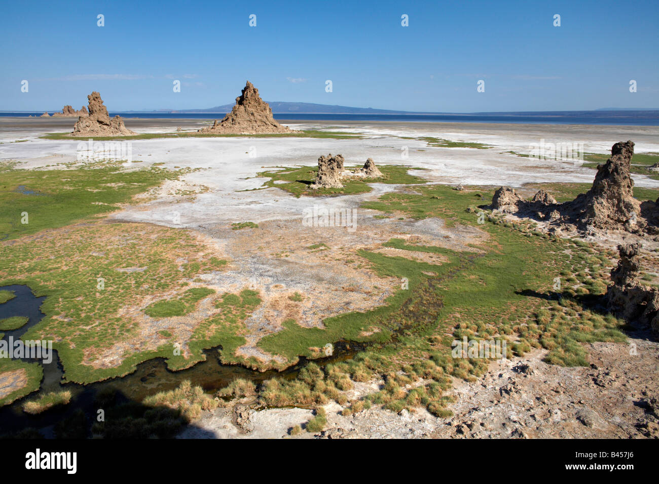 Lac Abbe, Djibouti Stock Photo Alamy