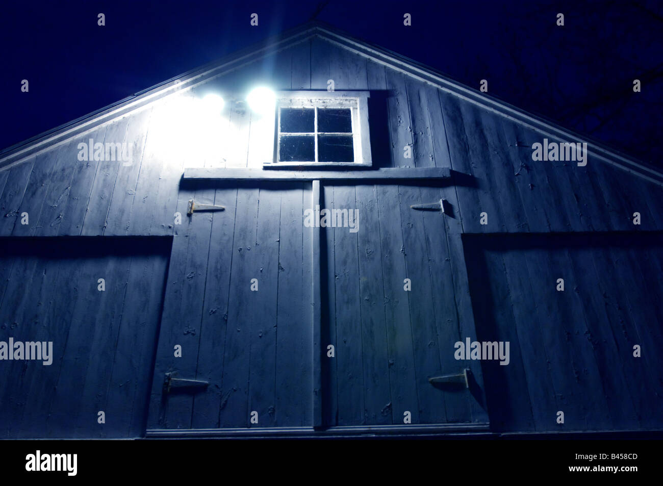 Barn At Night Westport Ct Usa Stock Photo 19785373 Alamy