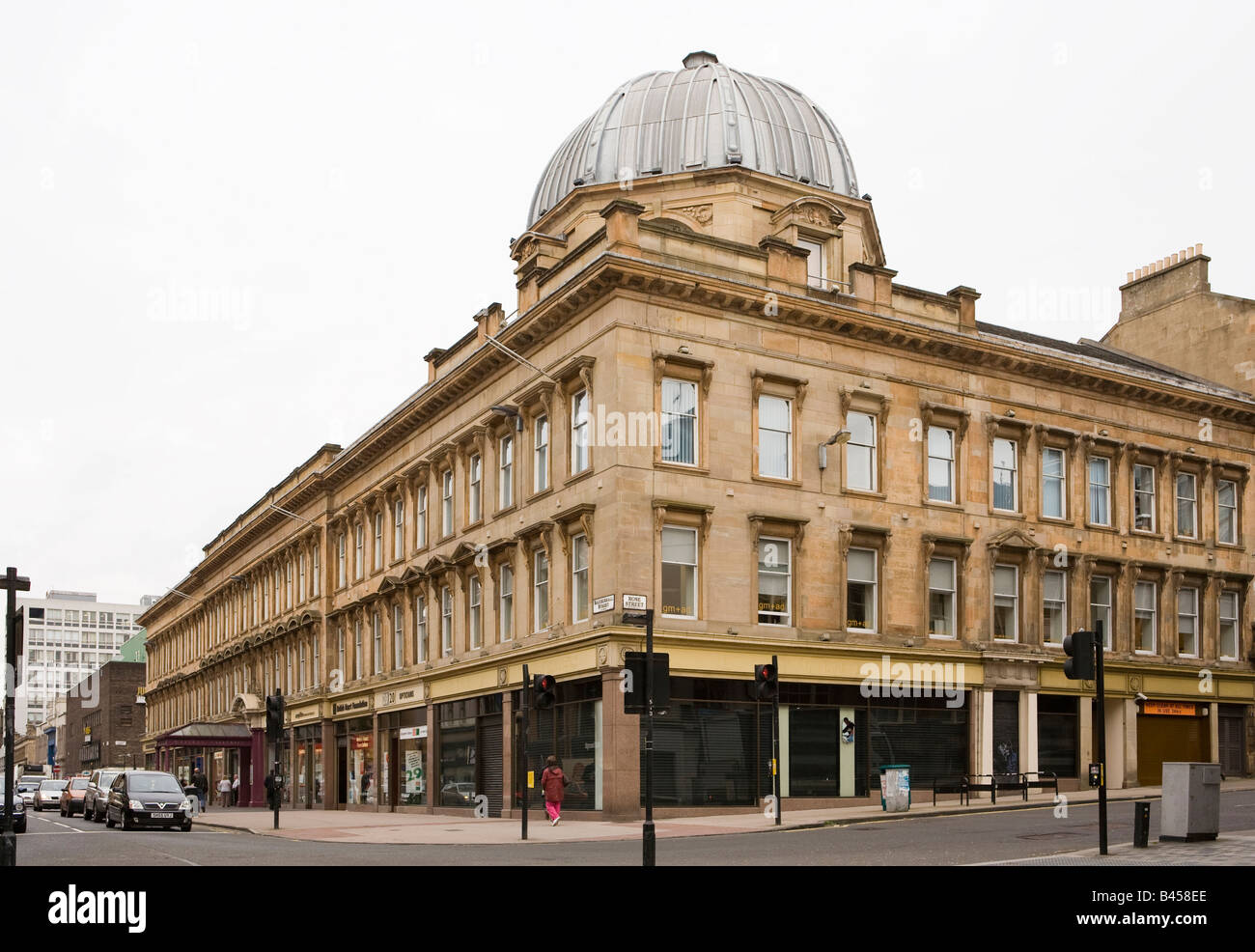 UK Scotland Glasgow Sauchiehall Street McLellan Galleries built in 1856