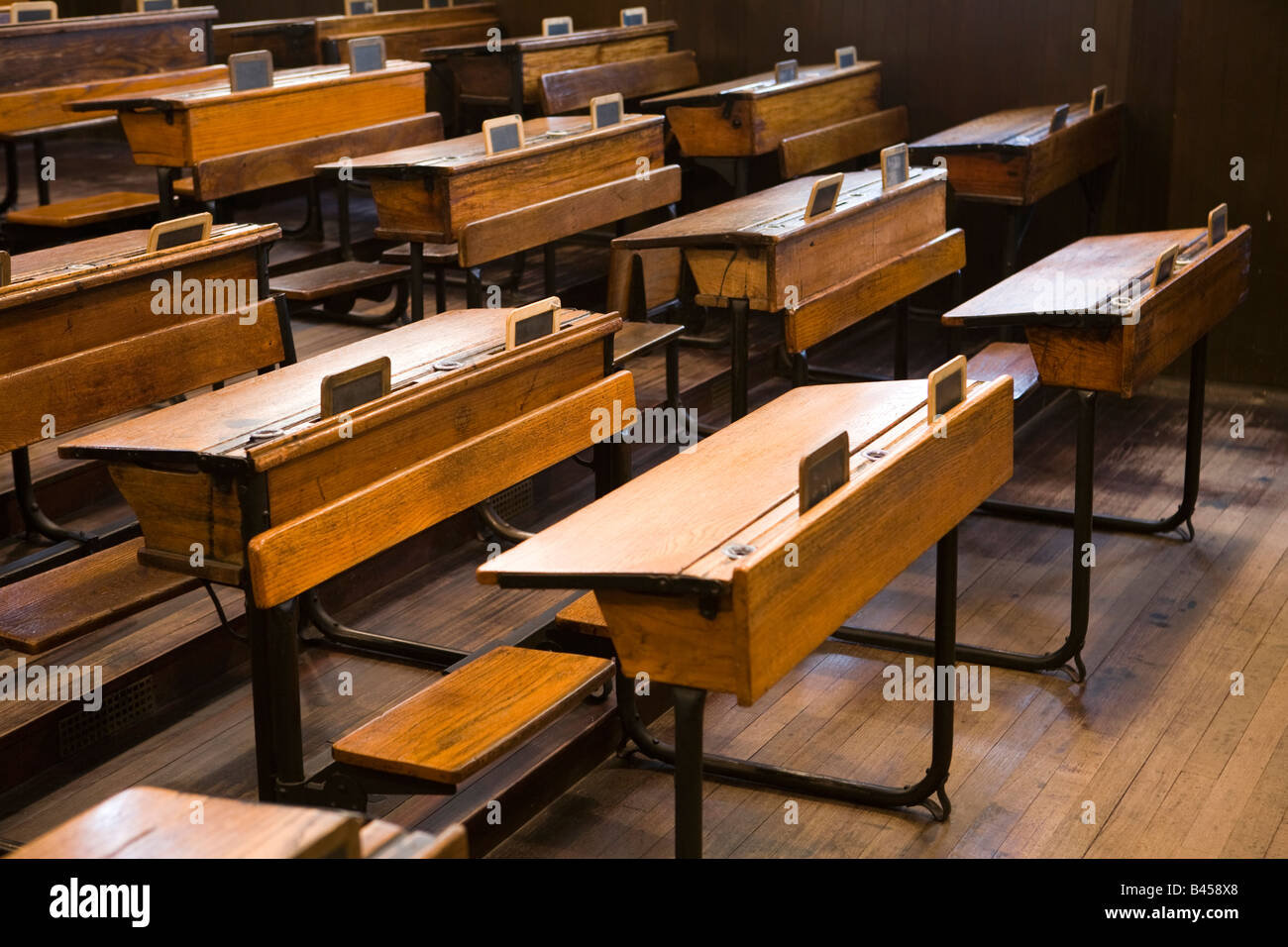 School Desks High Resolution Stock Photography and Images Alamy