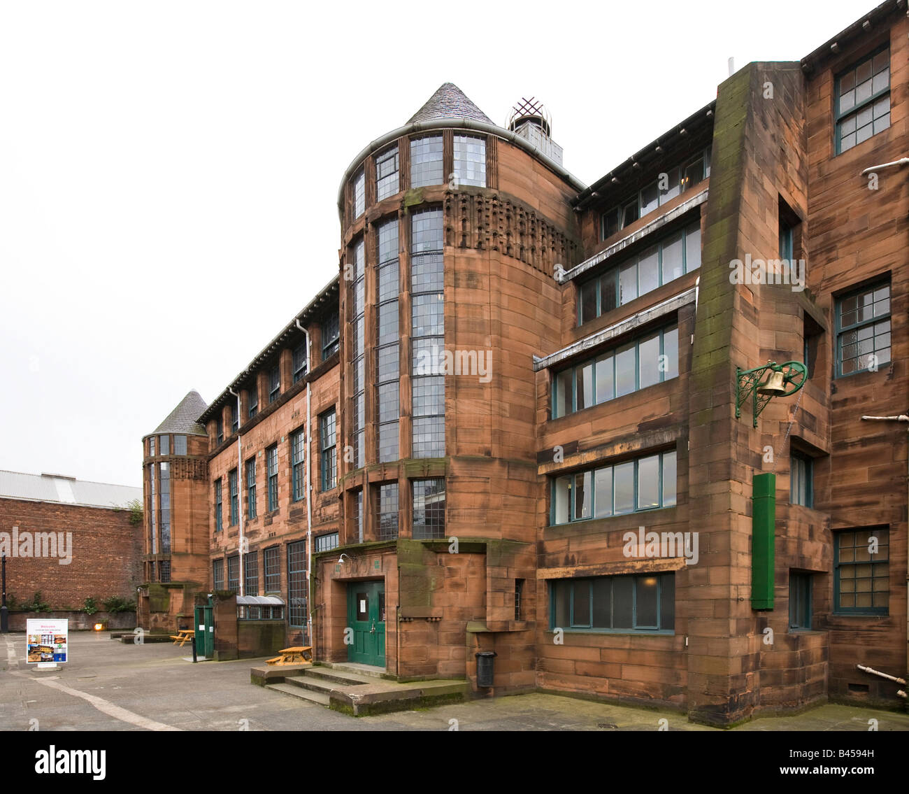 UK Scotland Glasgow Scotland Road School Charles Rennie Mackintosh design completed in 1906 Stock Photo