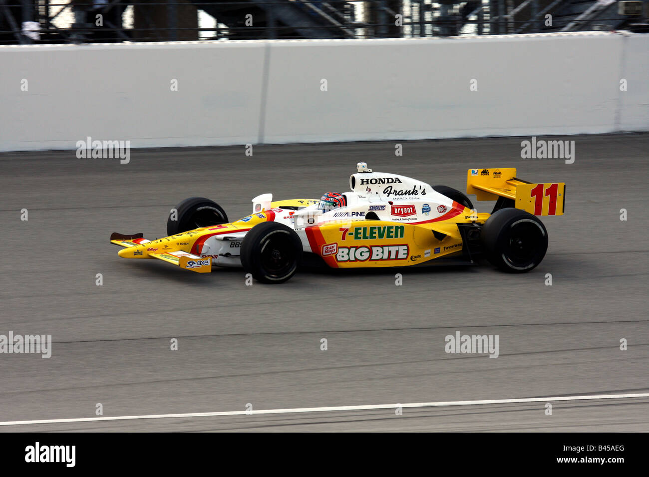 Tony Kanaan on track Stock Photo - Alamy