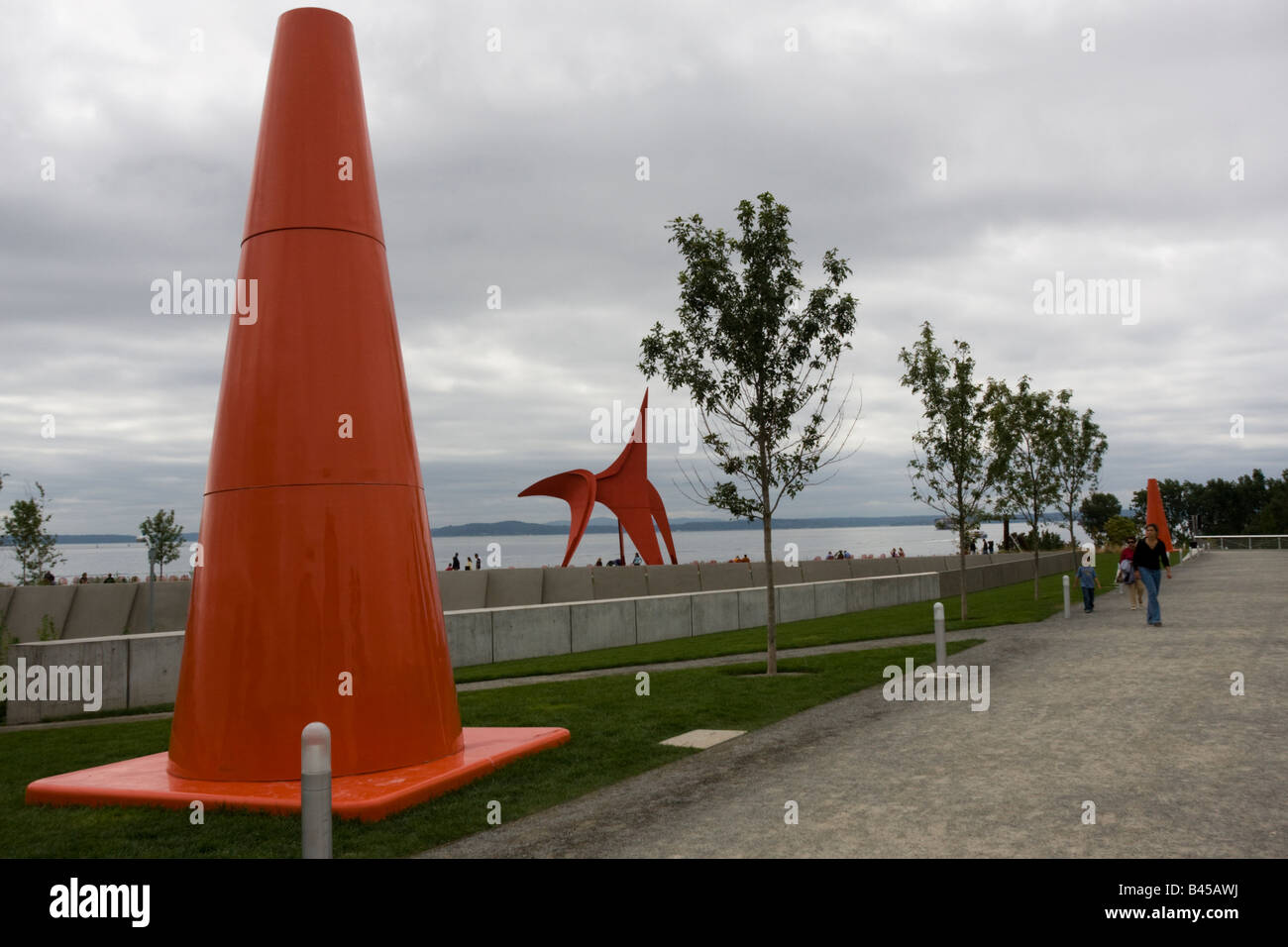 SAM's Seattle Art Museum Olympic Sculpture Park Seattle Washington State Wa USA Stock Photo Alamy