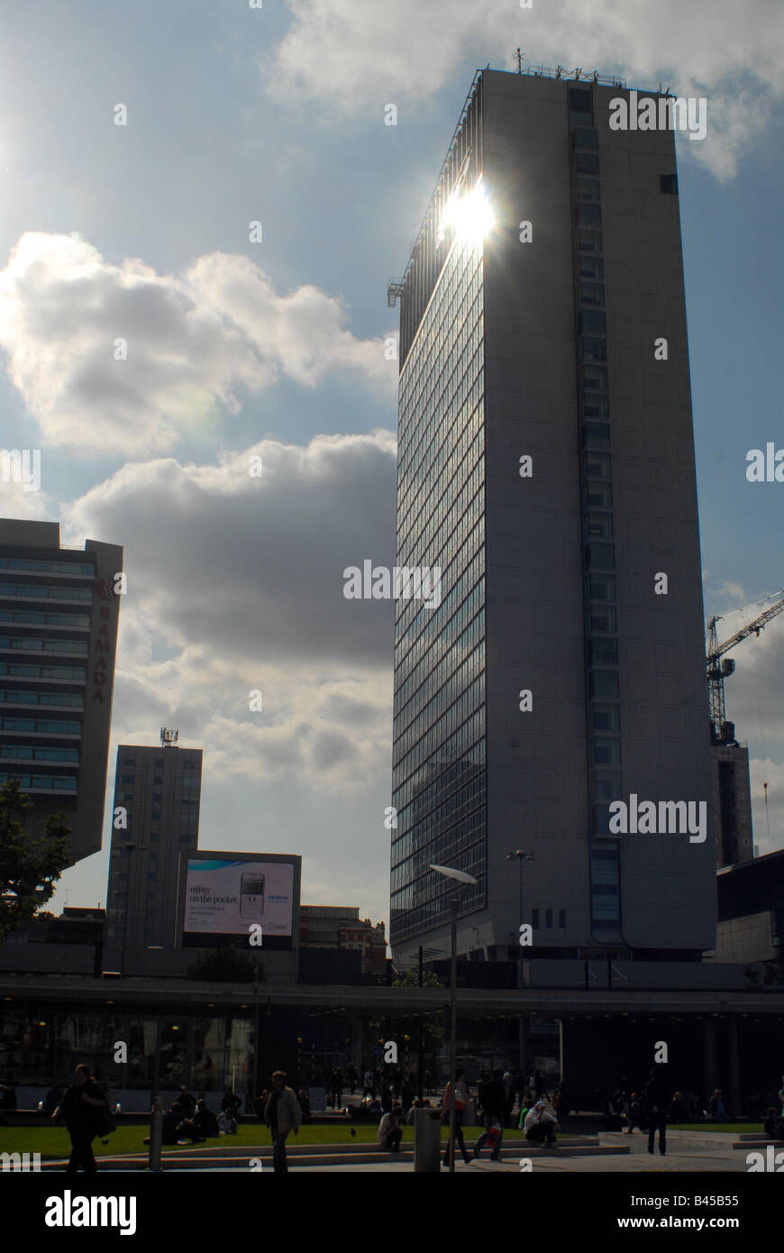 Piccadilly Gardens Manchester Stock Photo Alamy